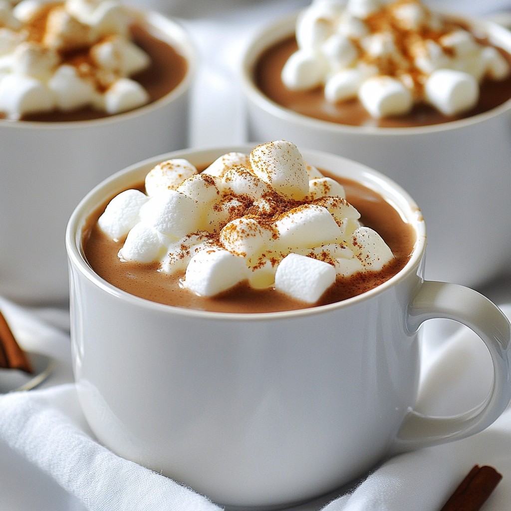 Cinnamon Spice Hot Chocolate Rich and Cozy Recipe