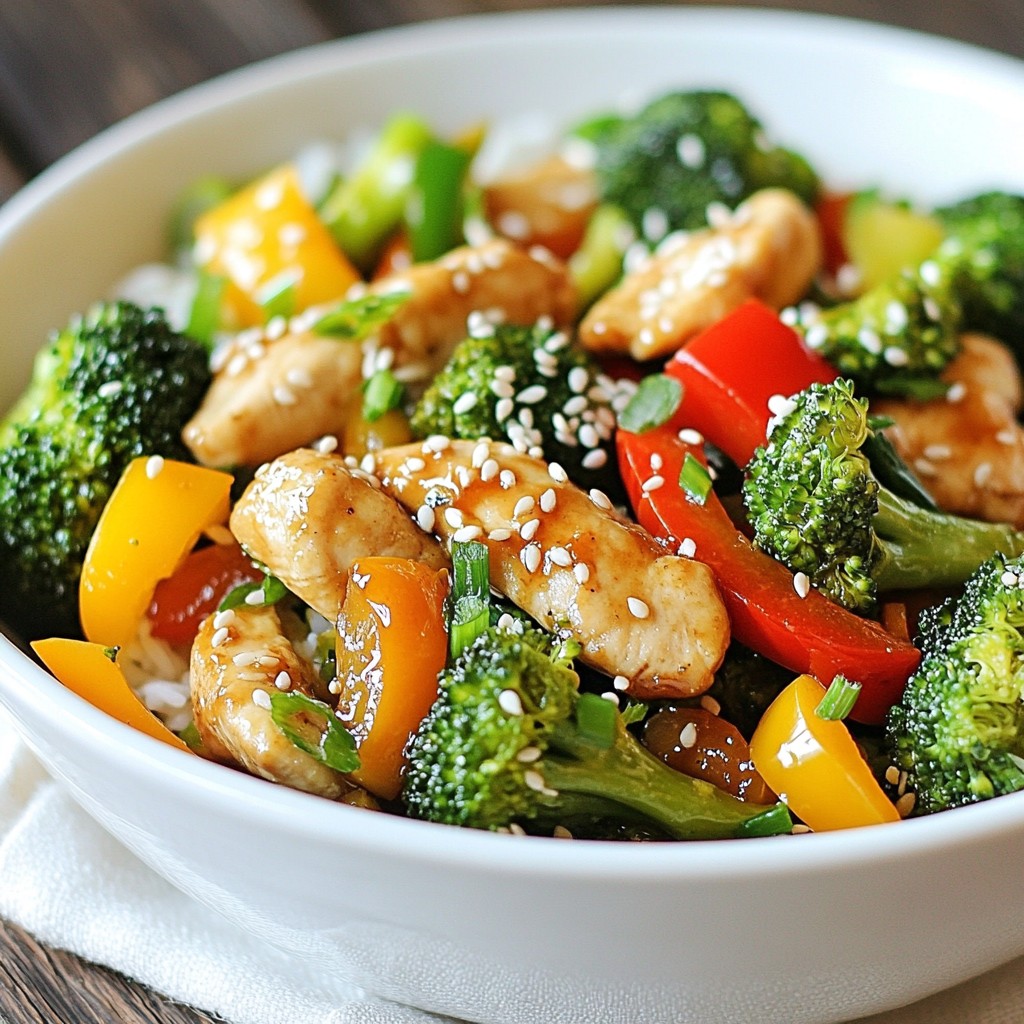Easy Keto Chicken and Broccoli Stir-Fry Delight