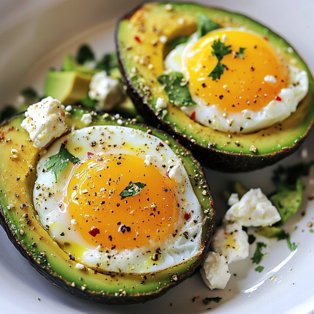 Easy Keto Avocado and Egg Breakfast Bowl Recipe