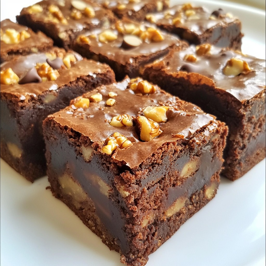 Chocolate Espresso Brownies Rich and Fudgy Delight