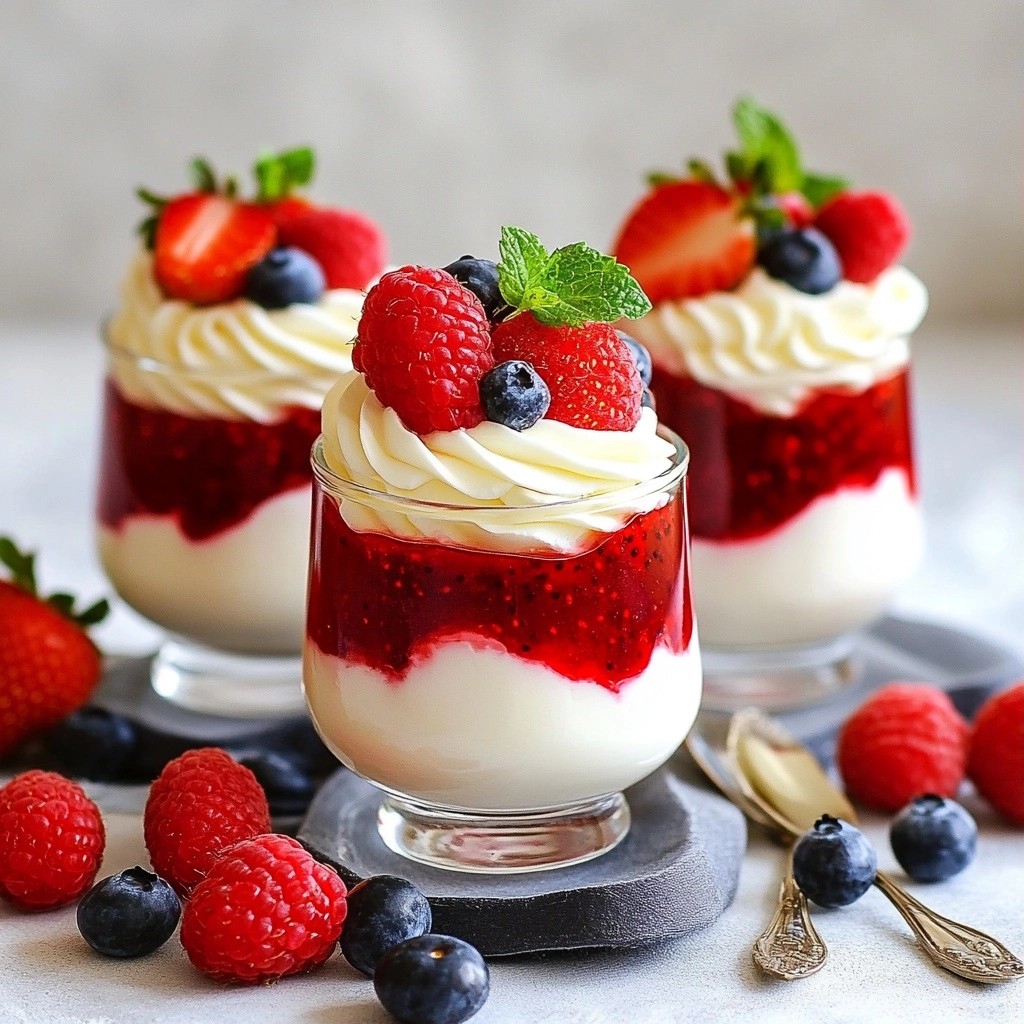 Creamy Sugar-Free Vanilla Berry Mousse Delight