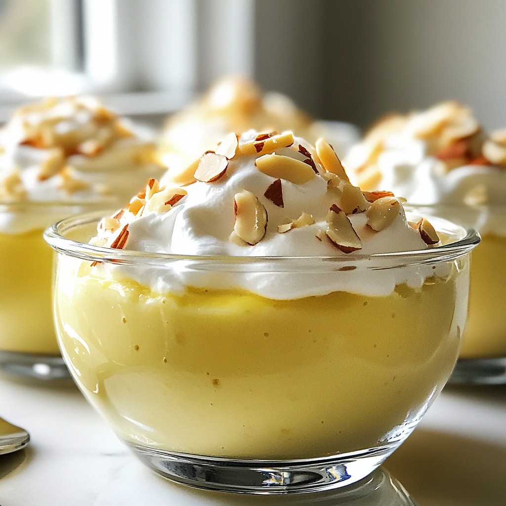 Creamy Low-Carb Vanilla Pudding Delightful Dessert Treat