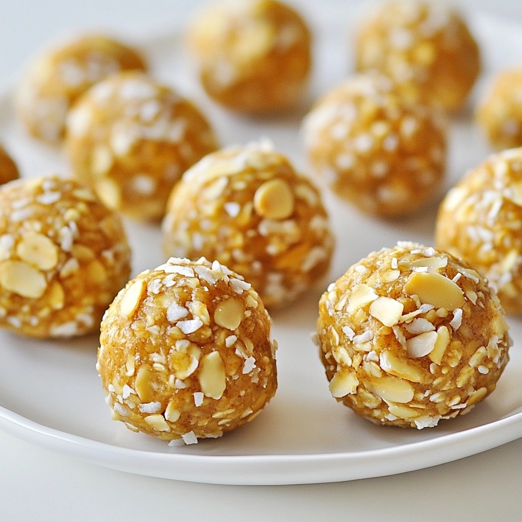 Crunchy Sugar-Free Almond Butter Balls Easy Snack