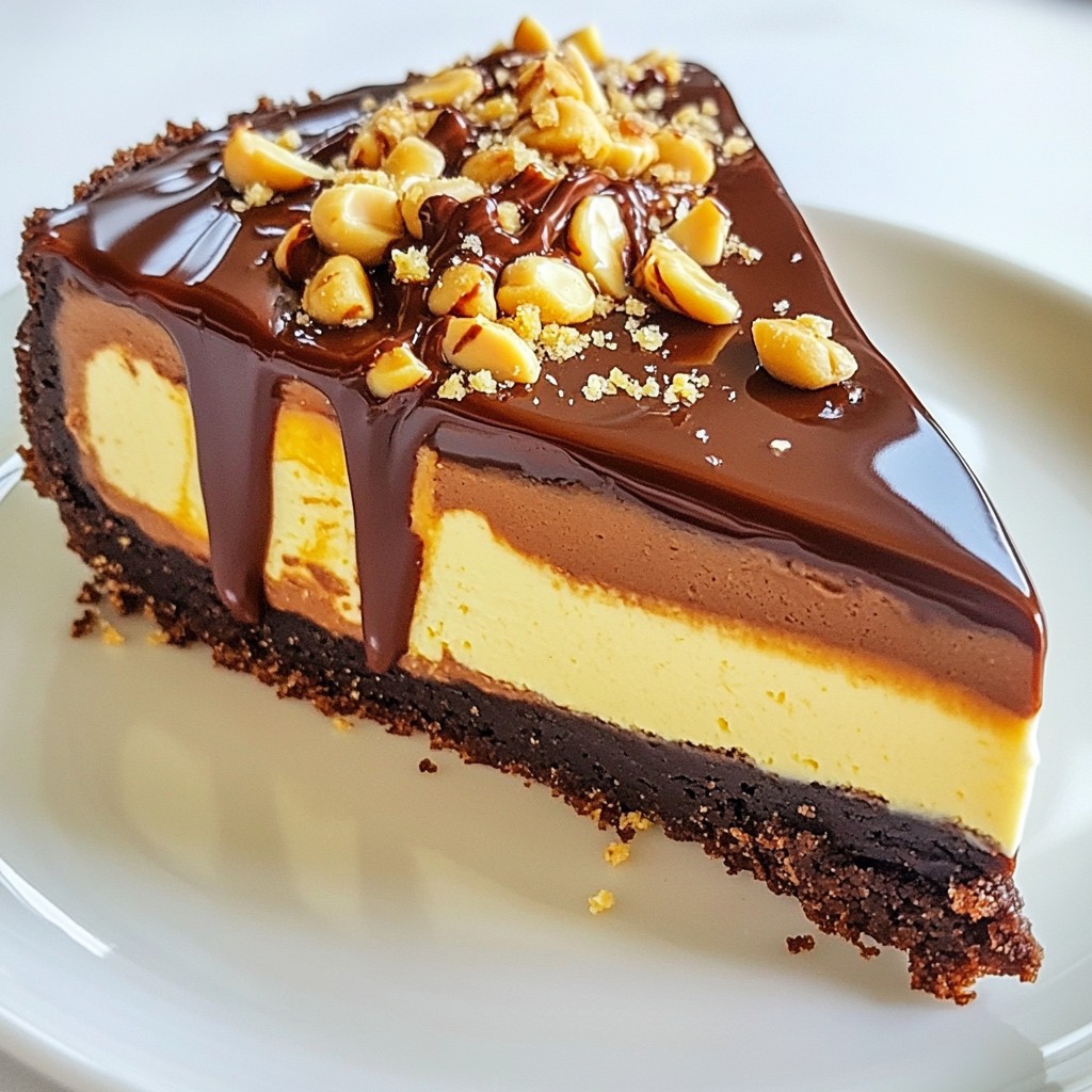 Chocolate Peanut Butter Cheesecake Decadent Delight