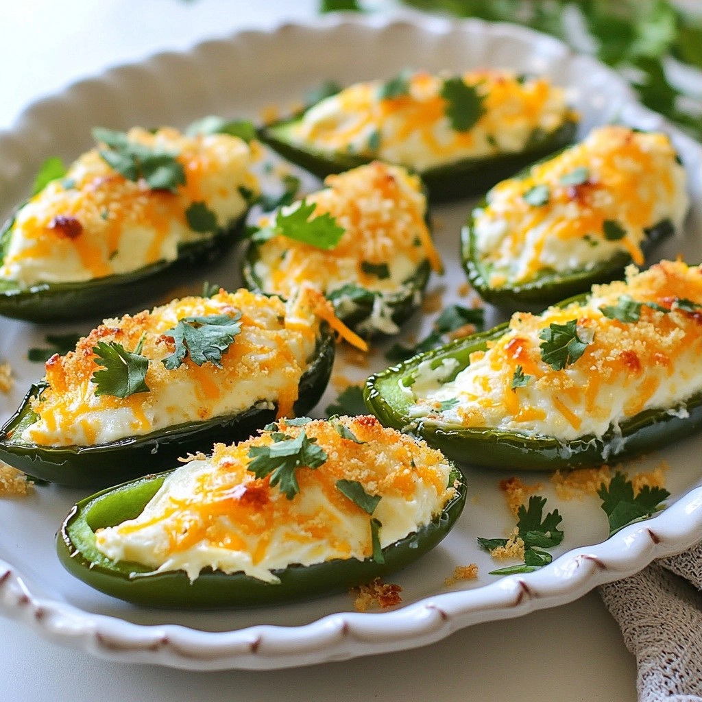 Spicy Sugar-Free Jalapeño Poppers Tasty Party Snack