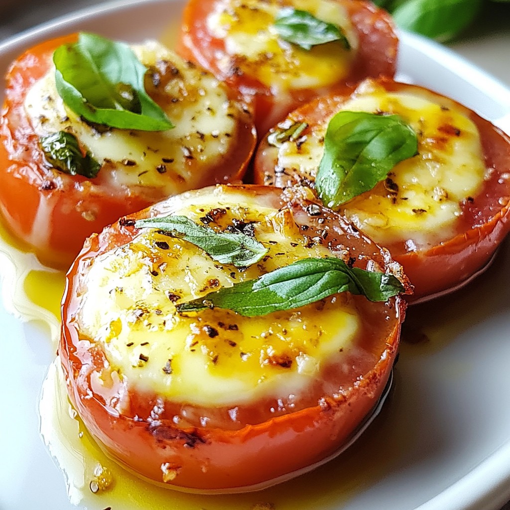 Cheesy Keto Tomato Basil Bites Flavorful Keto Treat
