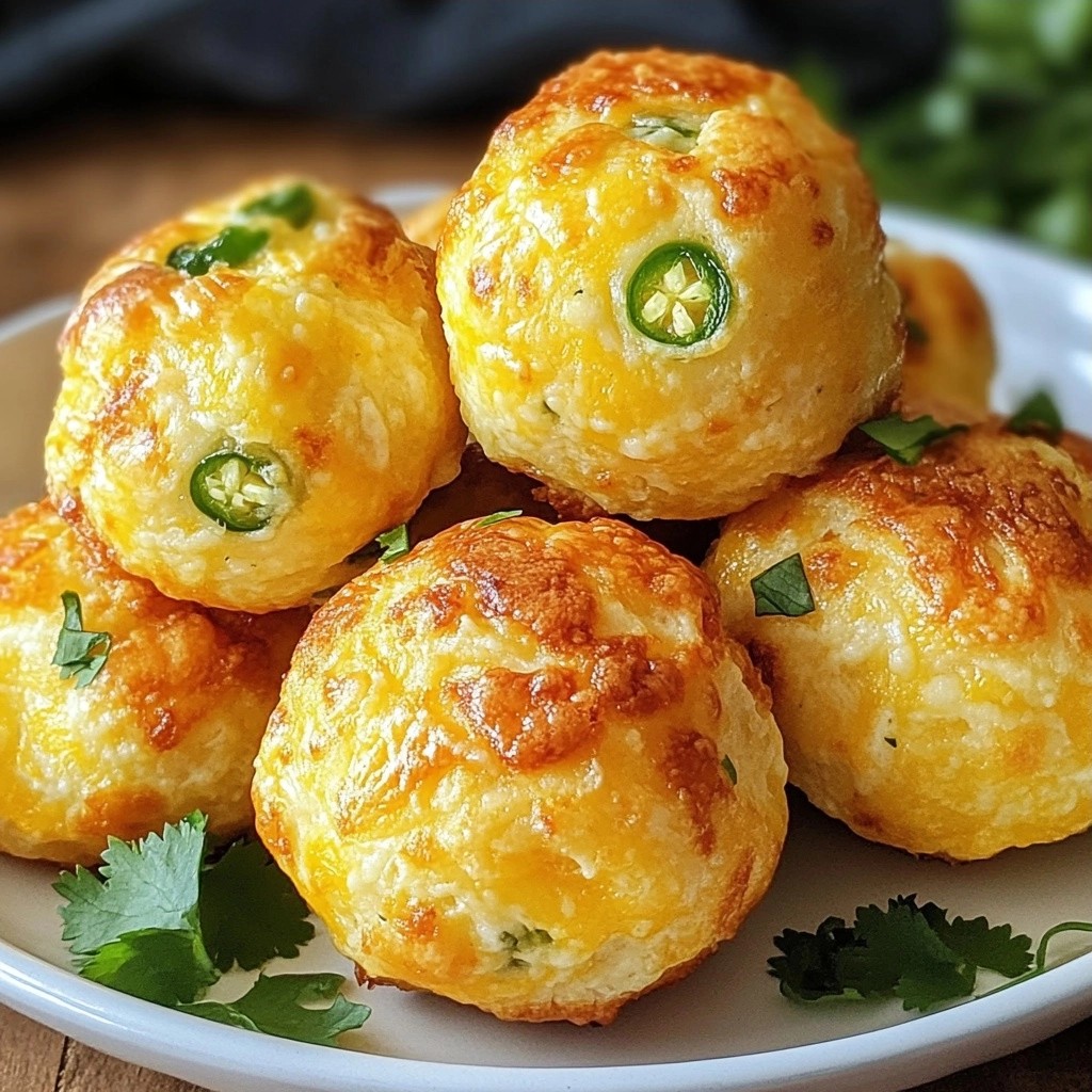 Savory Keto Jalapeño Cheese Puffs Easy Snack Recipe