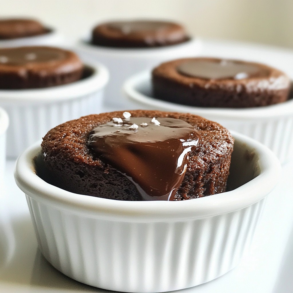Gooey Sugar-Free Chocolate Lava Cakes Irresistible Treat
