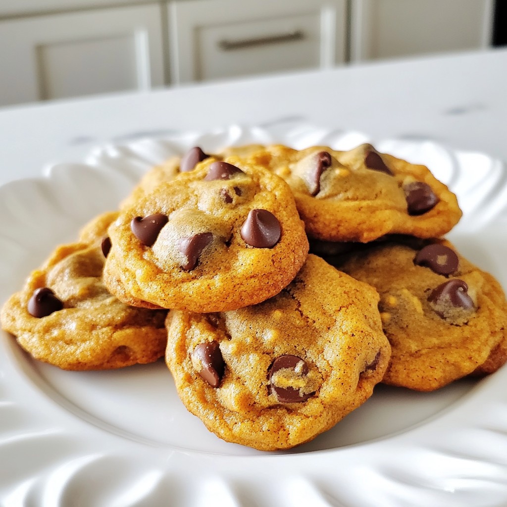 Pumpkin Chocolate Chip Cookies Delightful and Easy Recipe