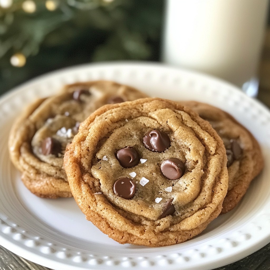 Browned Butter Chocolate Chip Cookies Delightful Treat