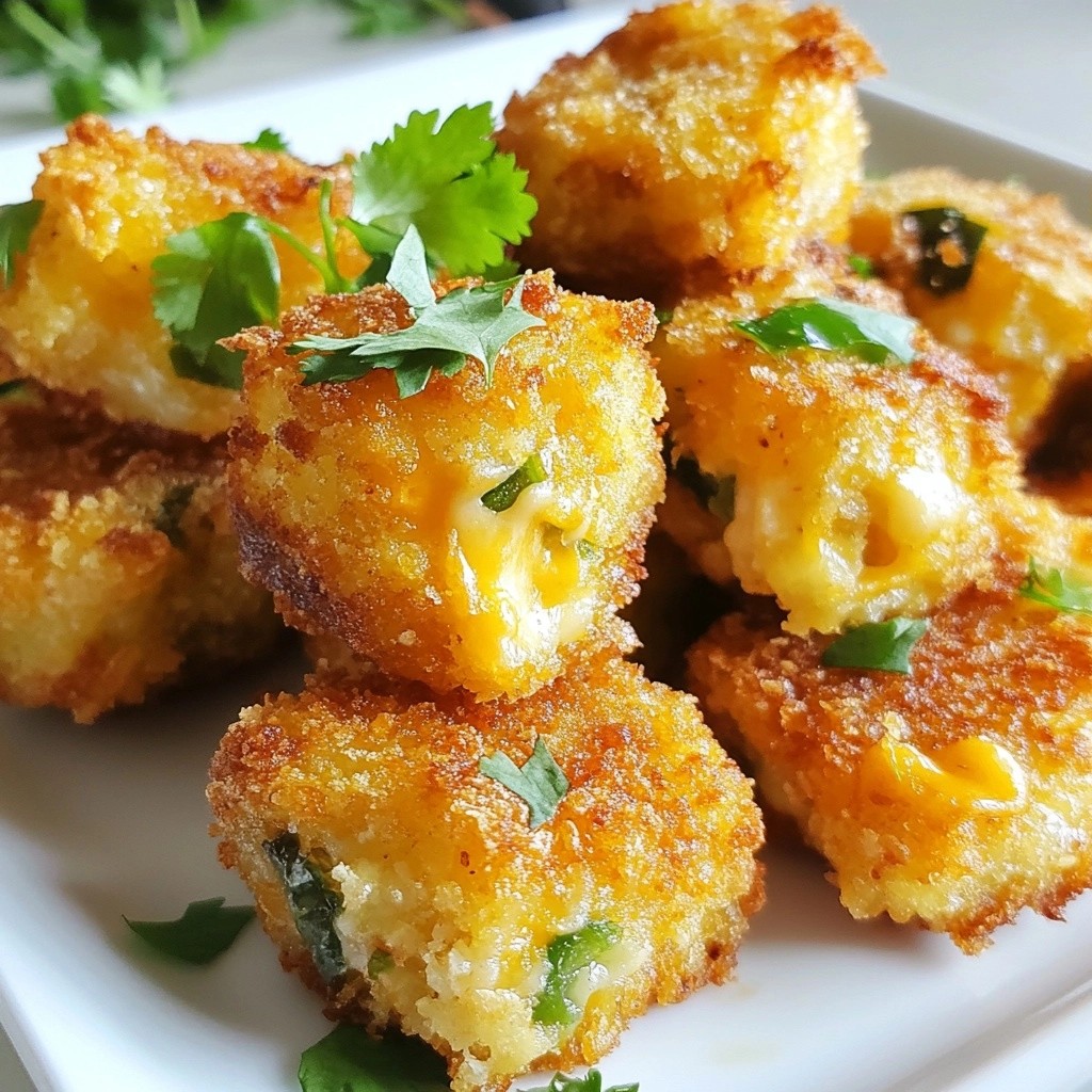 Crunchy Low-Carb Cheddar Jalapeño Bites Recipe