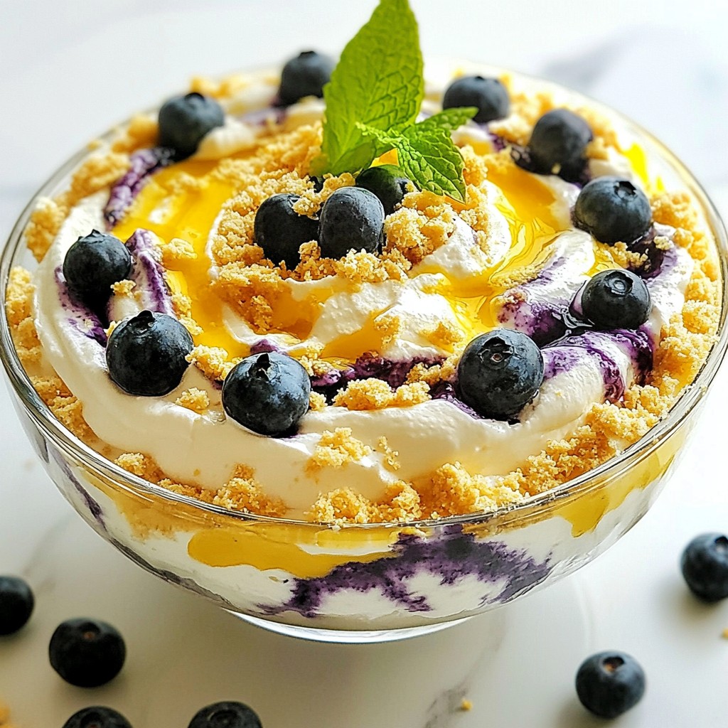 Lemon Blueberry Cheesecake Dip Easy and Tasty Treat