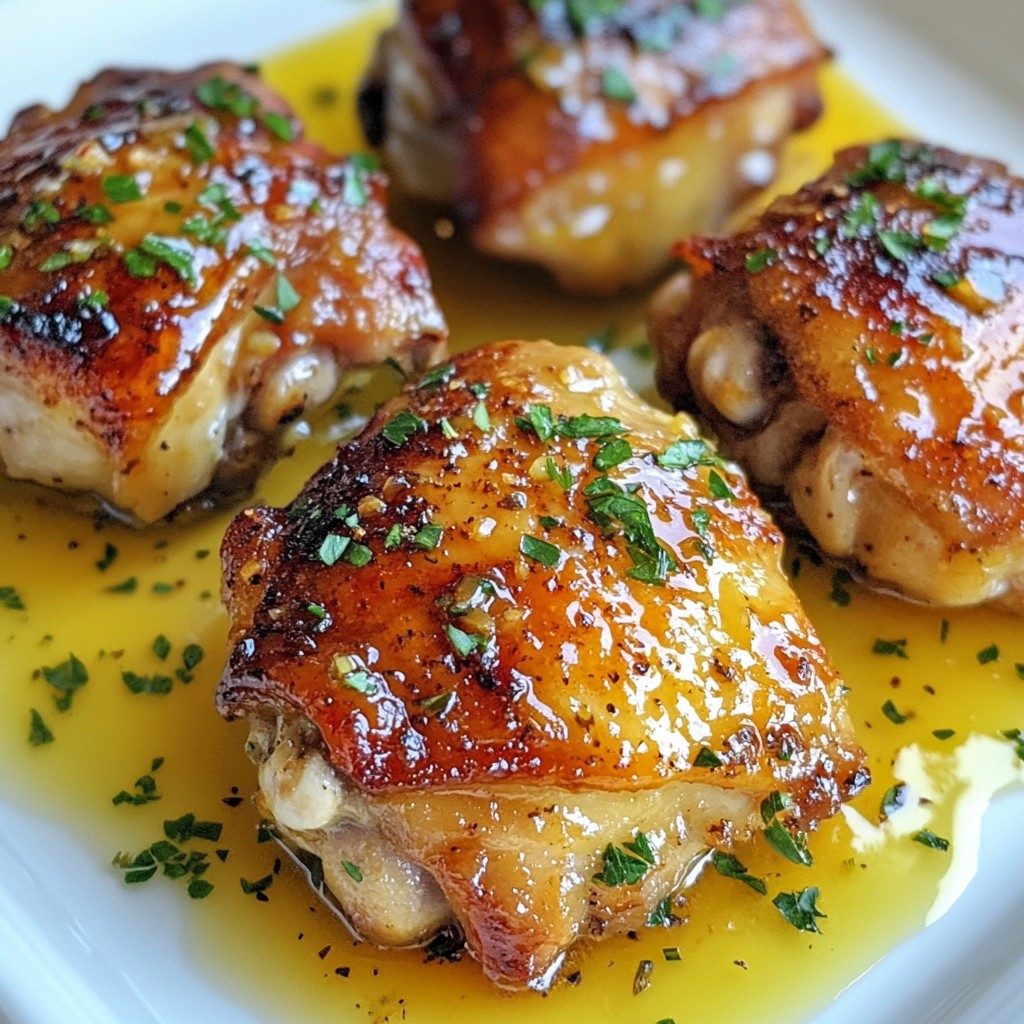 Maple Dijon Chicken Thighs Easy and Flavorful Recipe