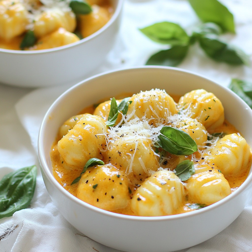 Creamy Tomato Basil Gnocchi Quick and Simple Recipe