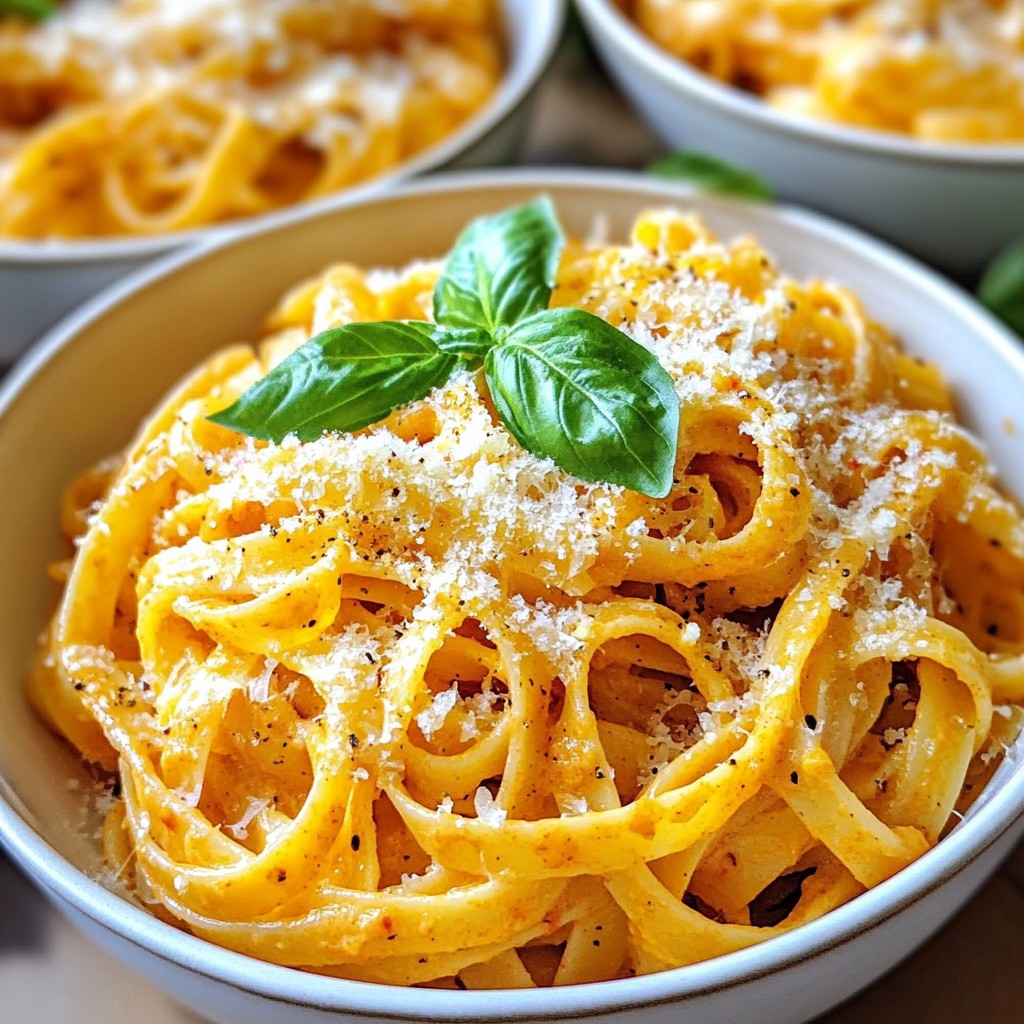 Creamy Roasted Red Pepper Pasta Decadent Dinner Delight