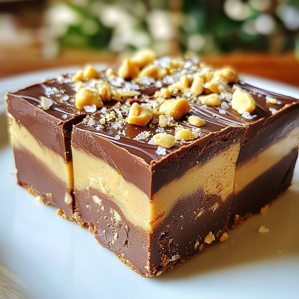 Chocolate Peanut Butter Fudge Irresistible Dessert Delight