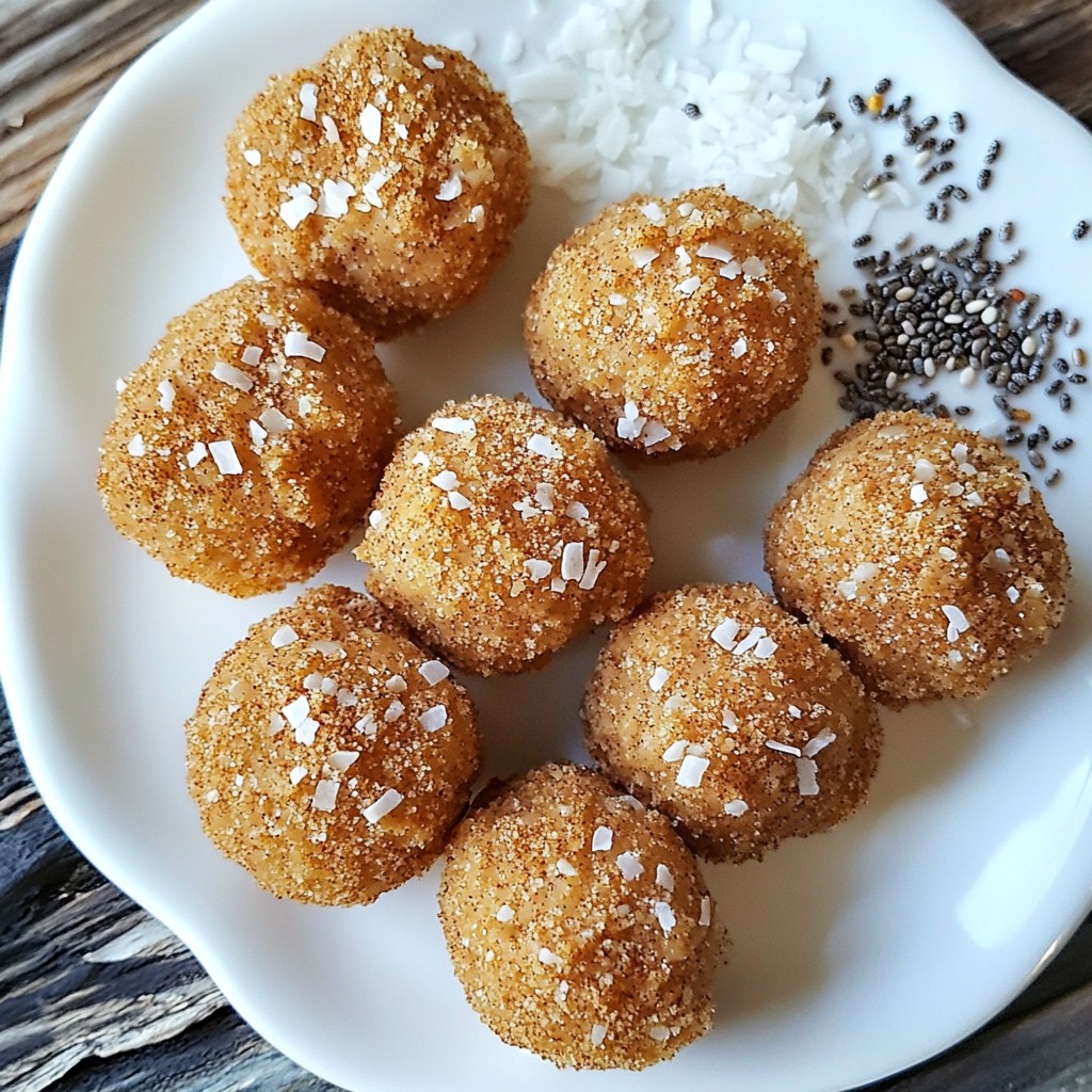 Crunchy Sugar-Free Cinnamon Almond Butter Bites Recipe