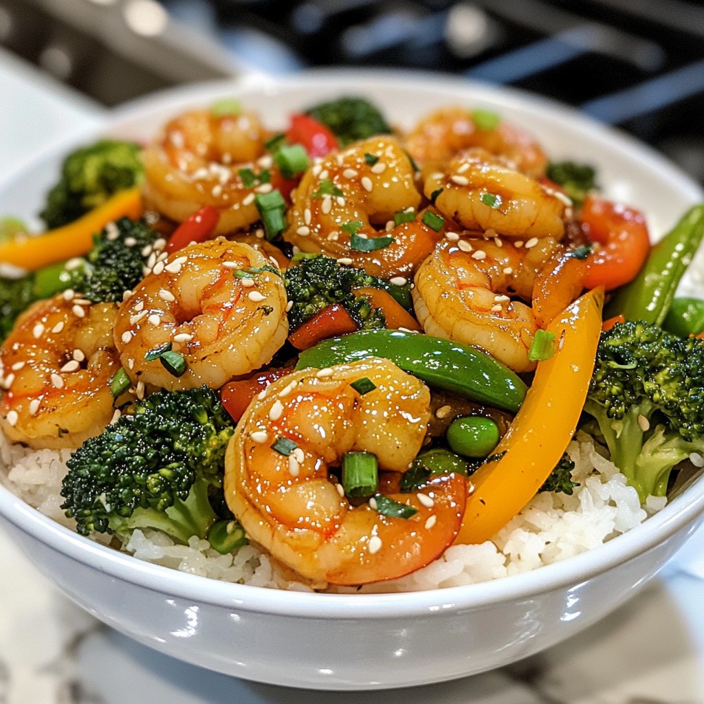 Teriyaki Shrimp Stir Fry Quick and Simple Recipe