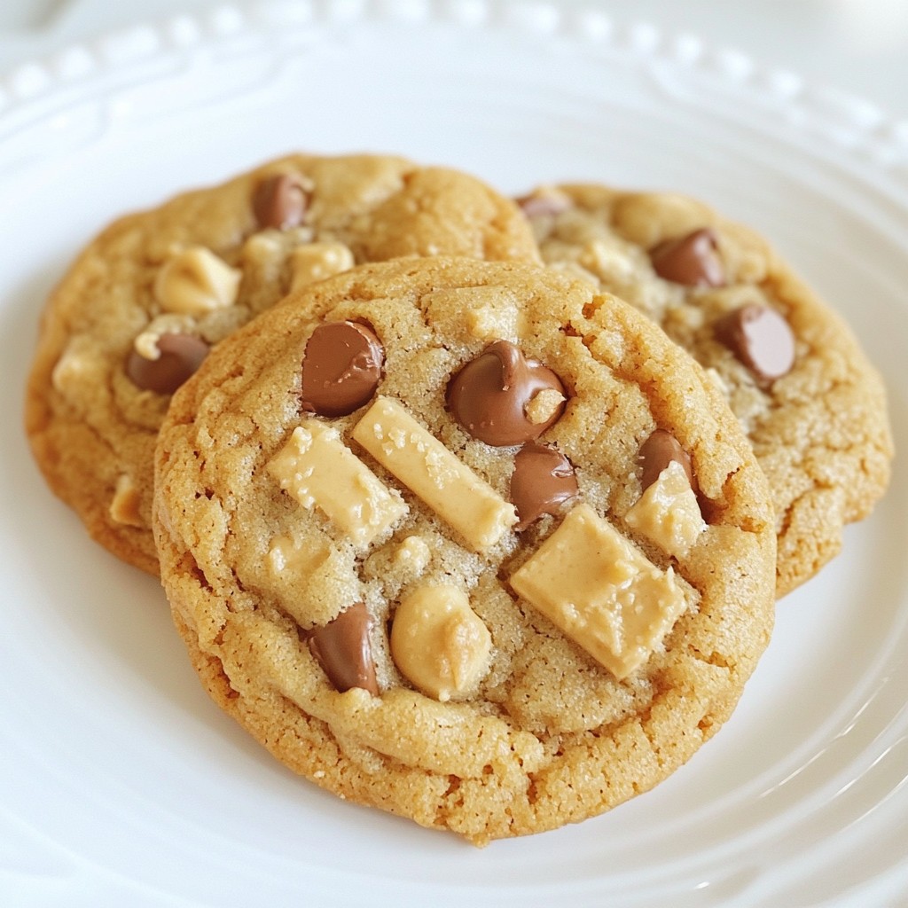 Peanut Butter Chocolate Chip Cookies Simple and Sweet