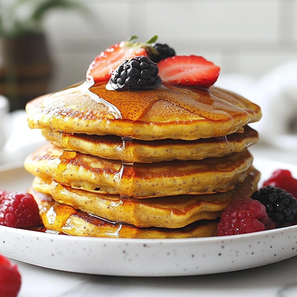 Fluffy Keto Chia Seed Pancakes Easy and Delicious Recipe