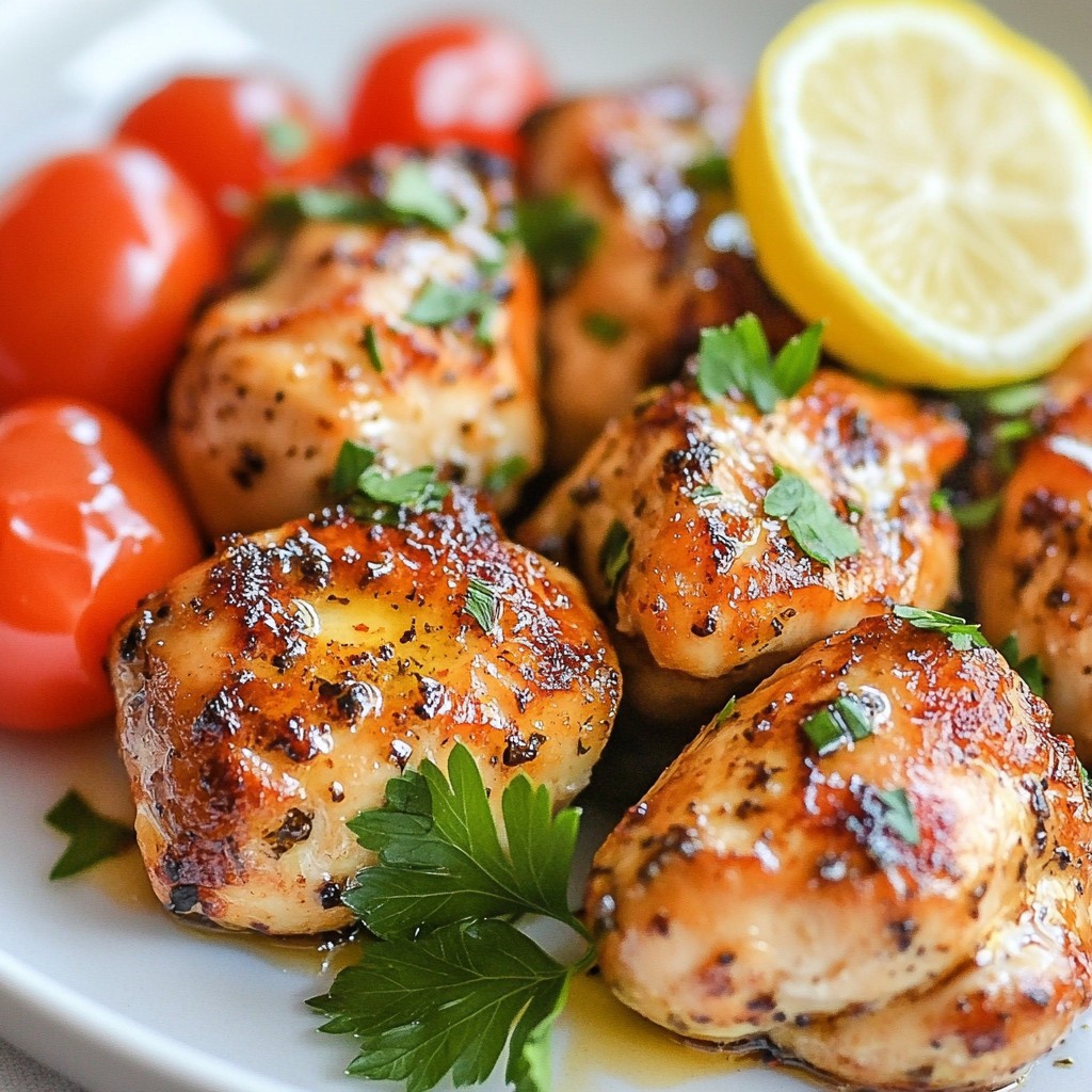 Savory Garlic Butter Chicken Bites Simple Delight