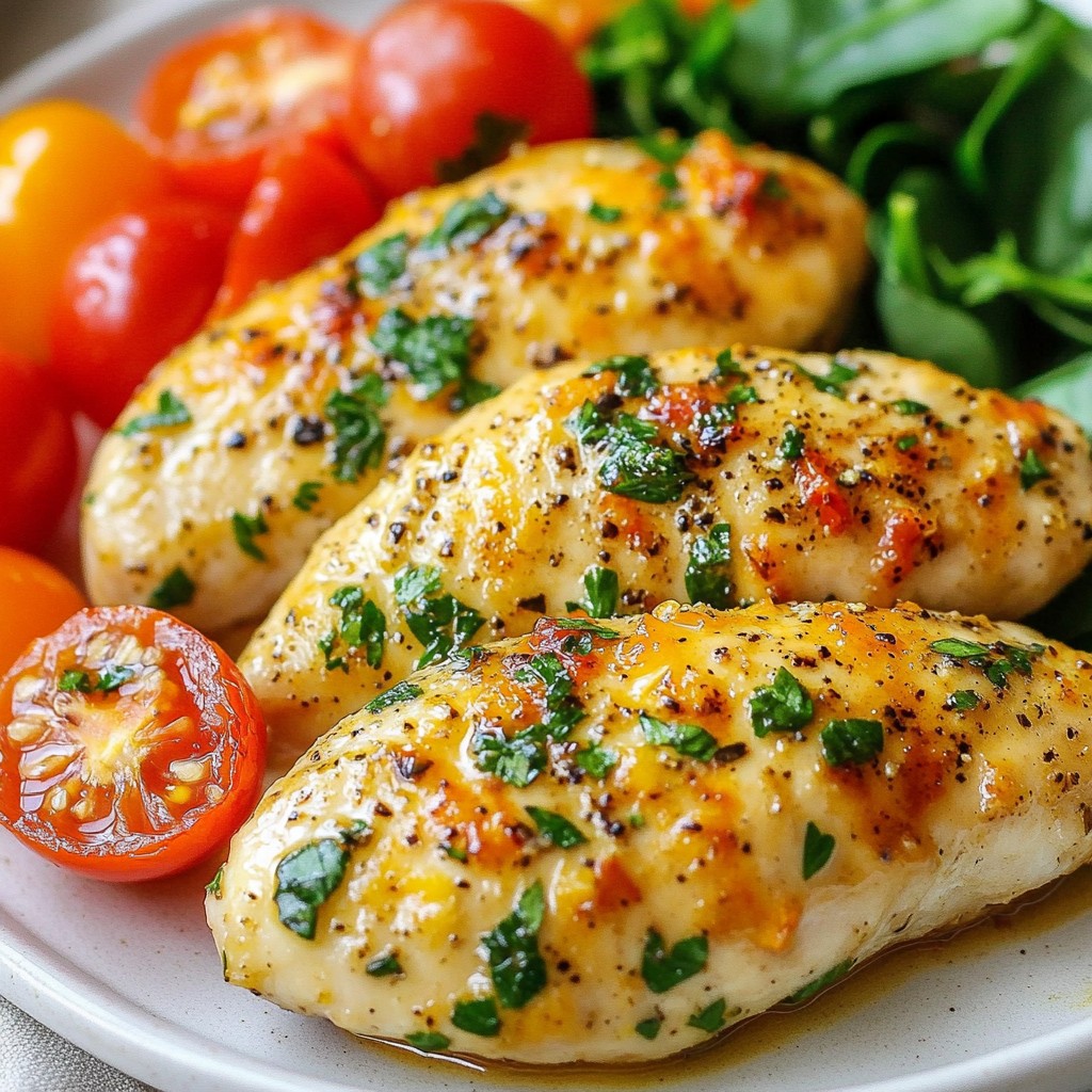 Easy Keto Garlic Herb Chicken Meal Prep Delight