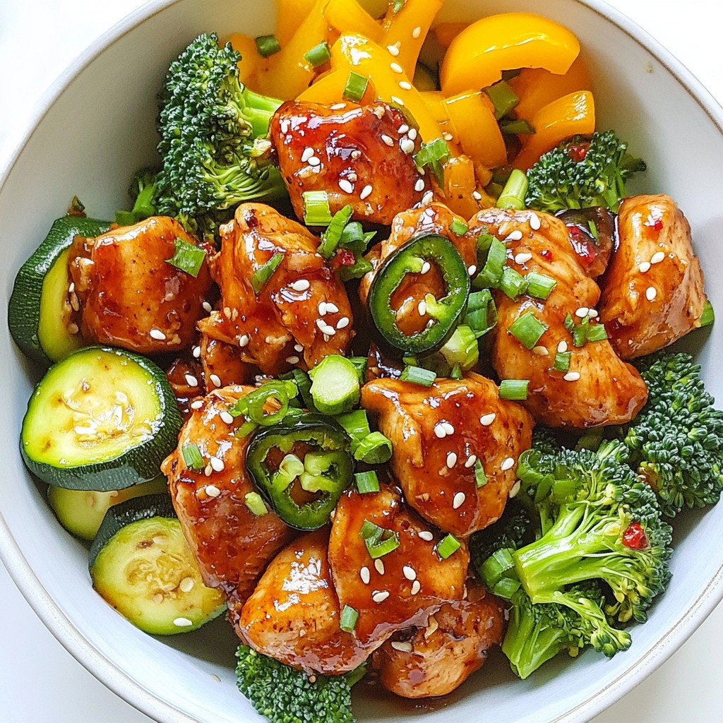 Spicy Keto Teriyaki Chicken Stir-Fry Quick and Easy