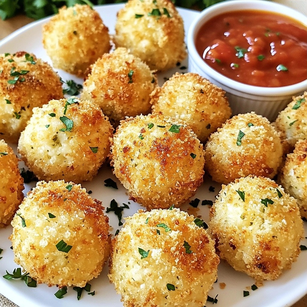 Crispy Keto Herb Cheese Balls Simple and Delicious Snack