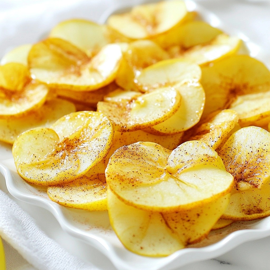Crunchy Keto Cinnamon Apple Chips Easy and Tasty Snack