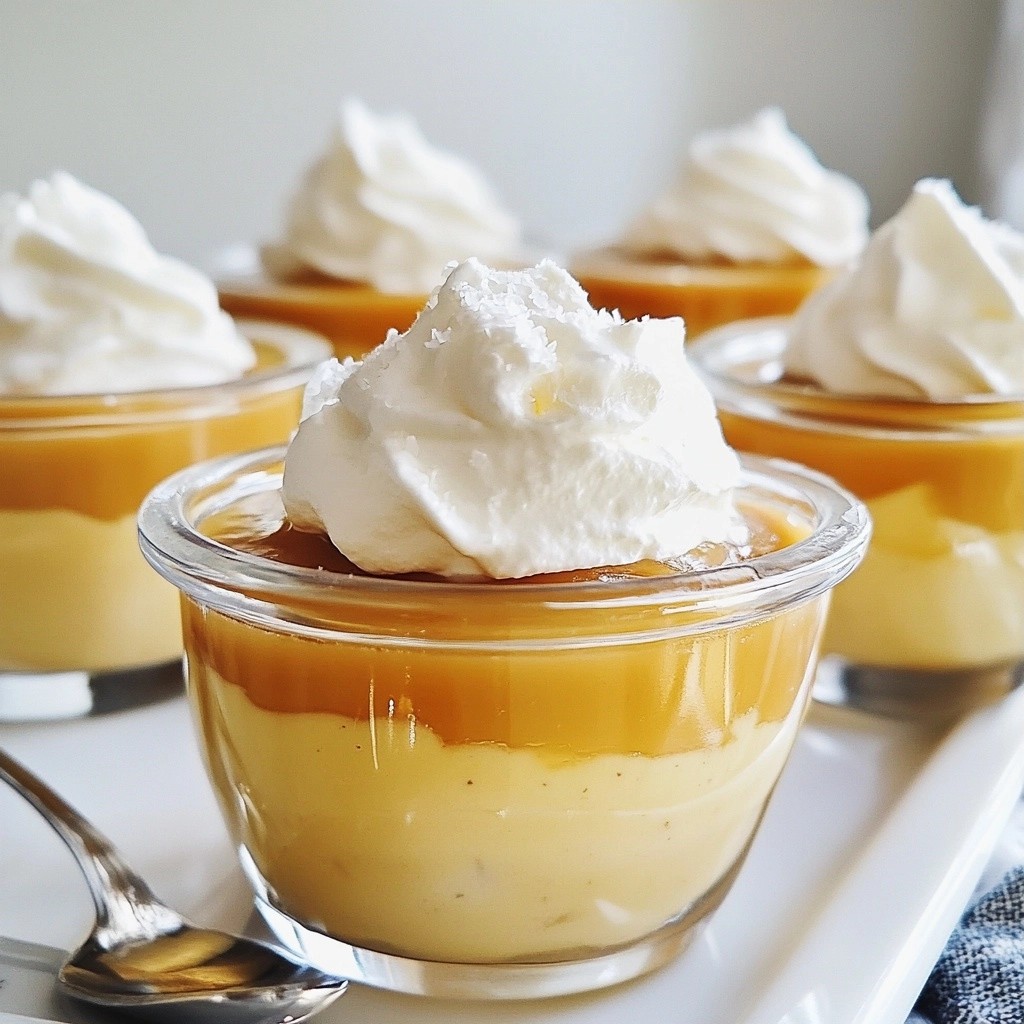 Silky Keto Salted Caramel Pudding Delight Recipe