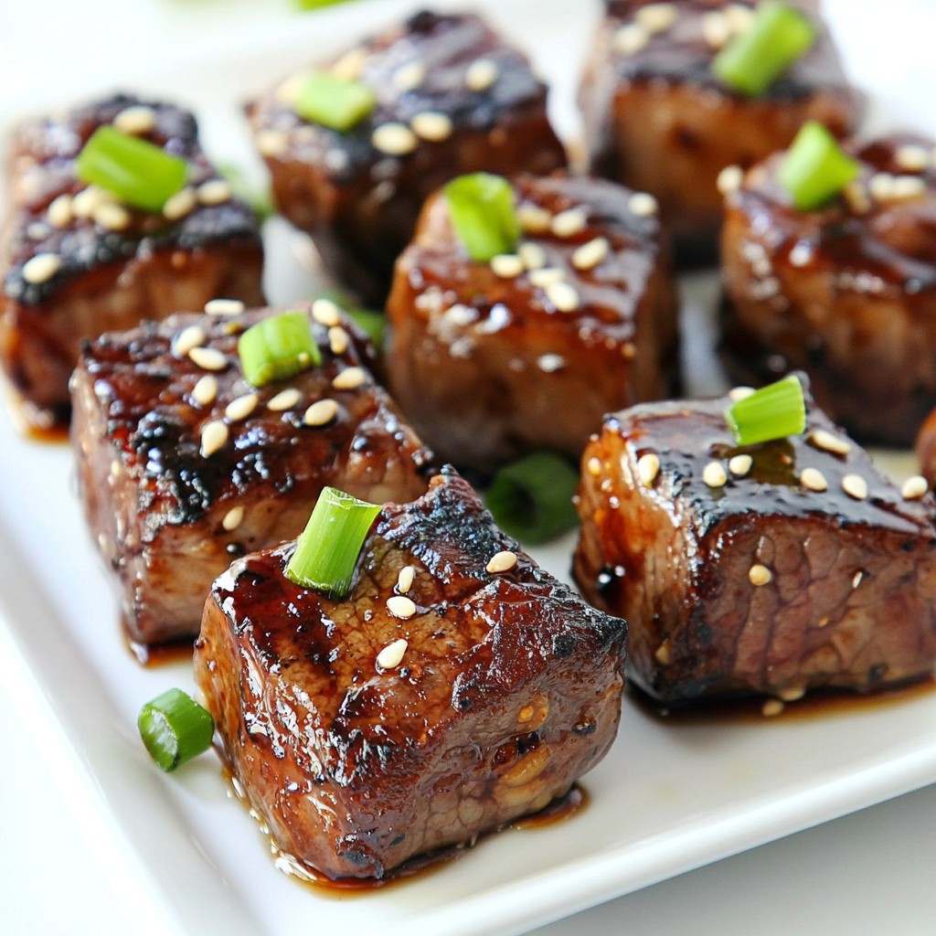 Honey Garlic Steak Bites Perfect for Quick Dinners
