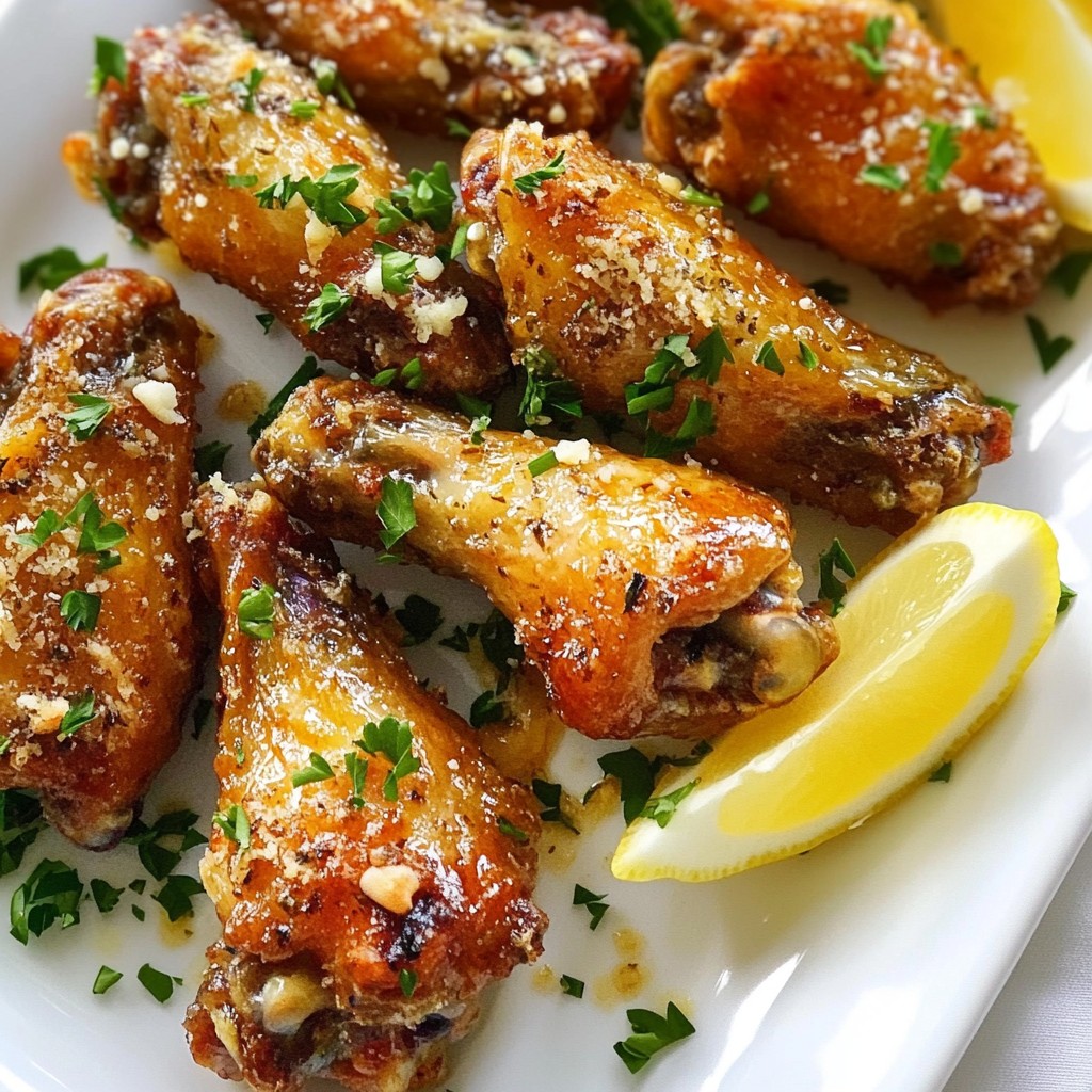Garlic Butter Parmesan Wings Simple Flavorful Delight