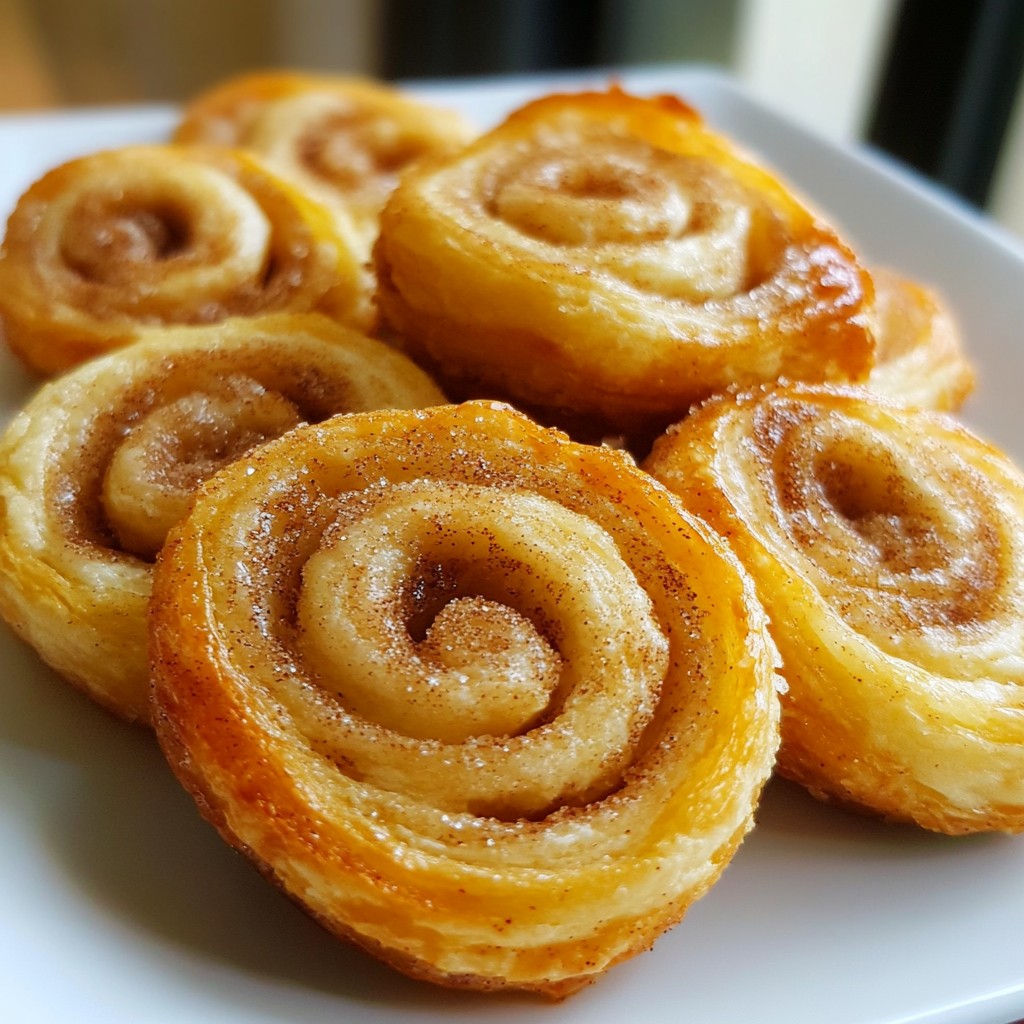 Cinnamon Sugar Palmiers Flaky and Delectable Treat