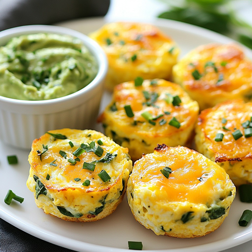Savory Keto Egg and Cheese Bites Easy Meal Recipe