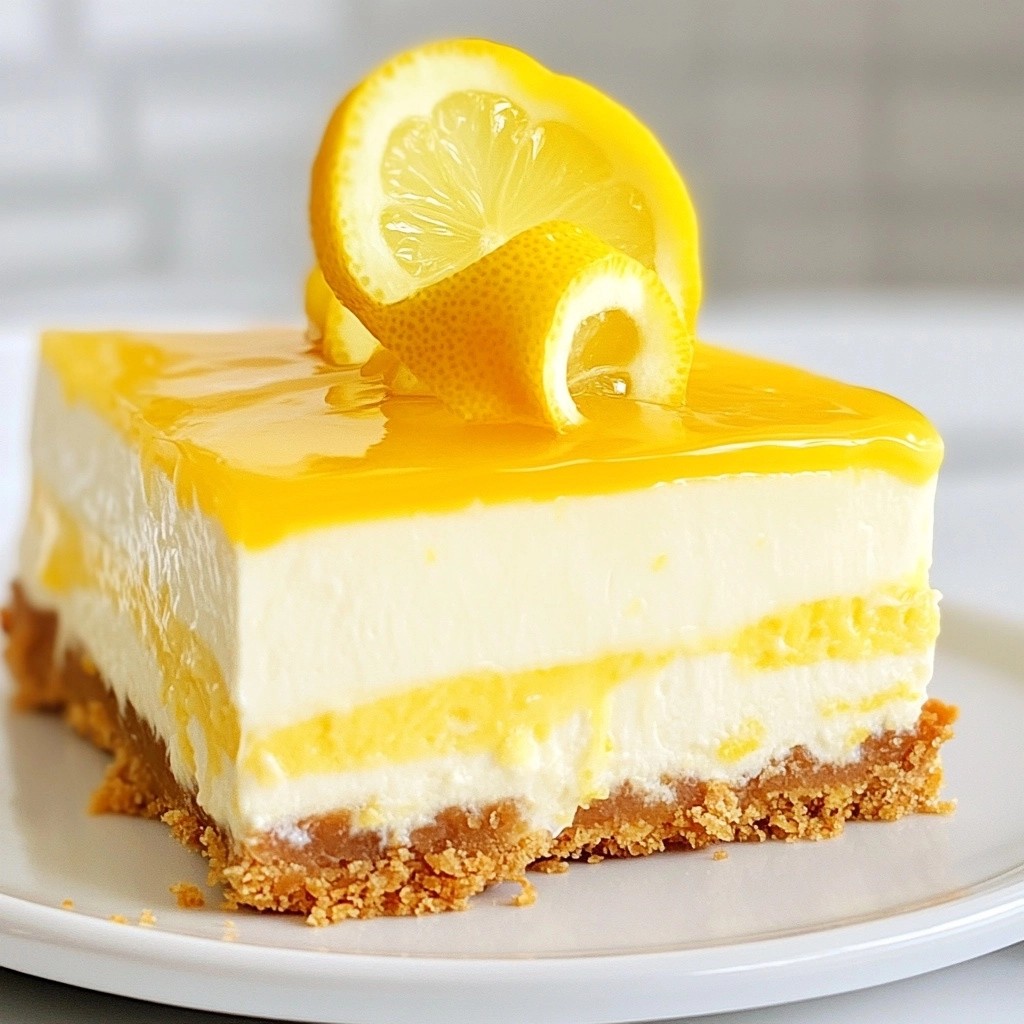 Creamy Sugar-Free Lemon Cheesecake Delightful Treat