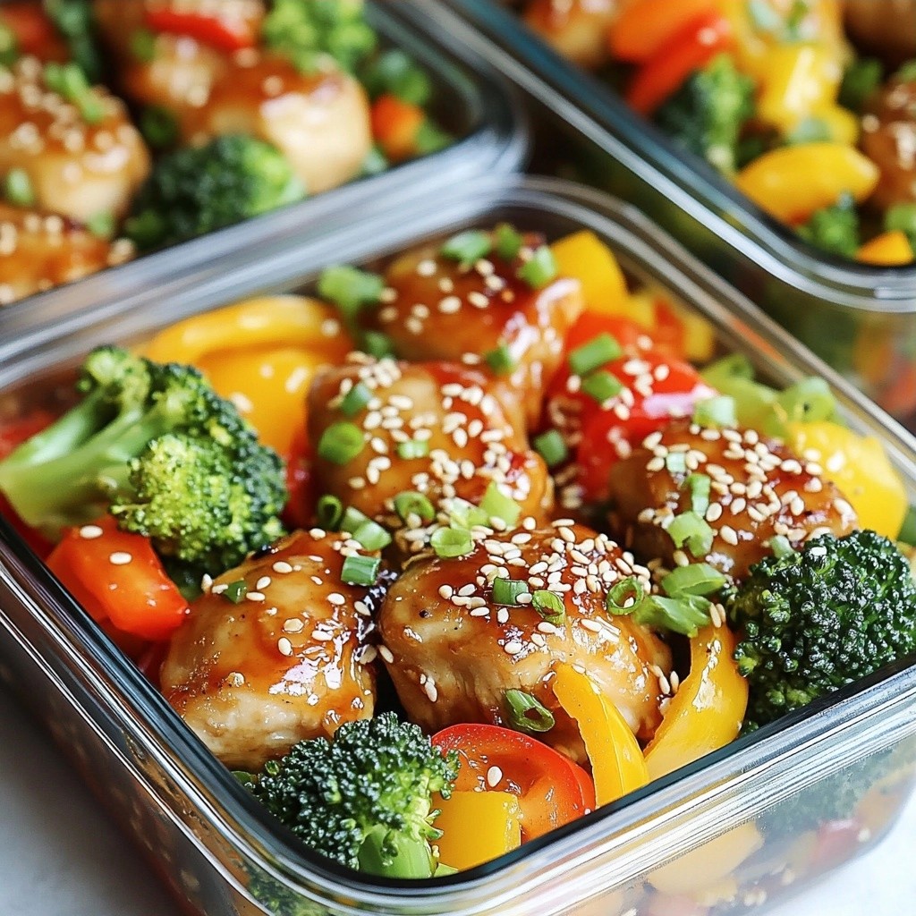 Easy Keto Sesame Chicken Meal Prep for Quick Dishes