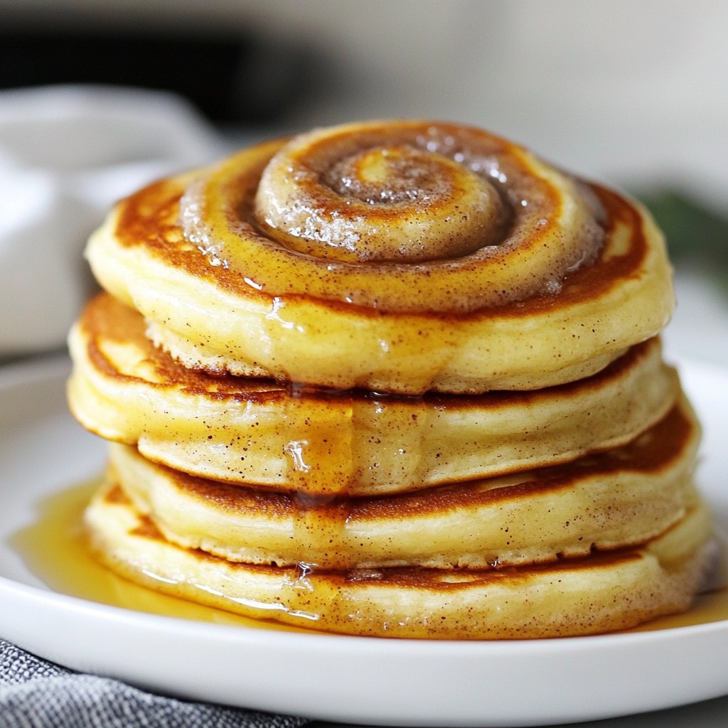 Fluffy Keto Cinnamon Roll Pancakes Delightful Recipe