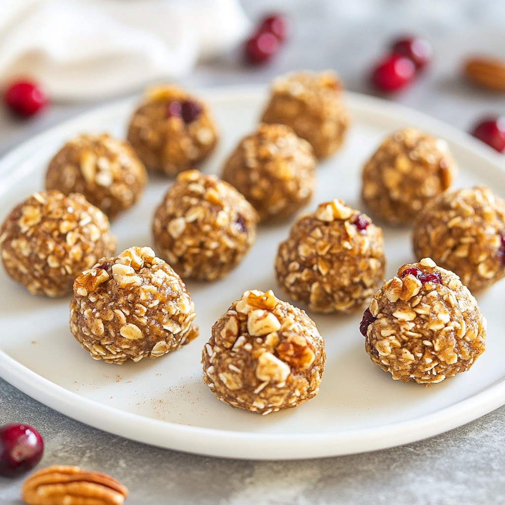 Cinnamon Apple Energy Bites Healthy and Easy Snack