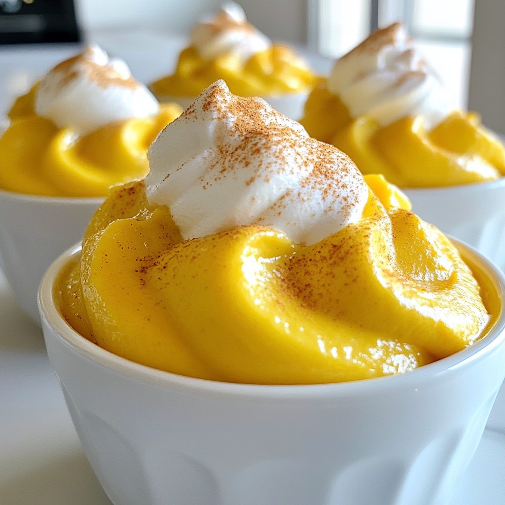 Creamy Keto Pumpkin Spice Mousse Delightful Dessert