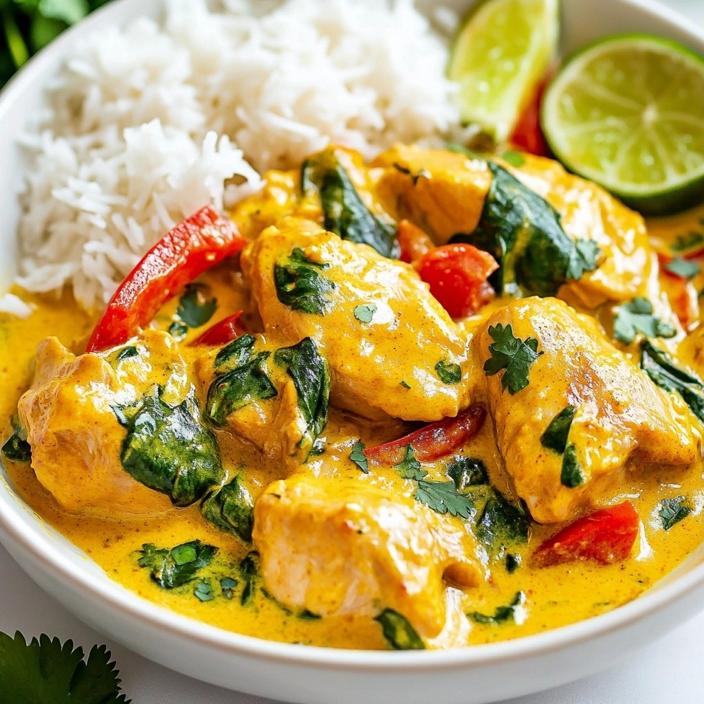 Creamy Keto Coconut Curry Chicken Delight Recipe