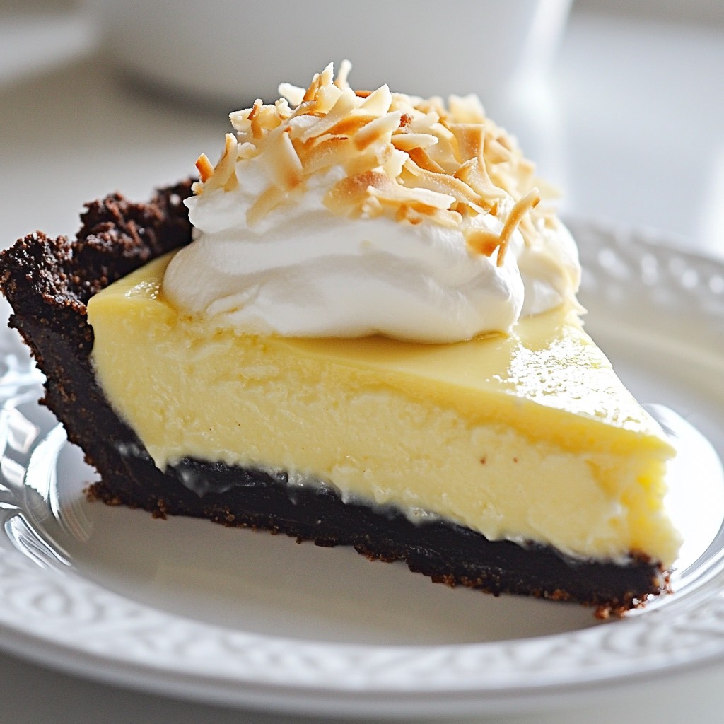 Decadent Sugar-Free Coconut Cream Pie Recipe Guide