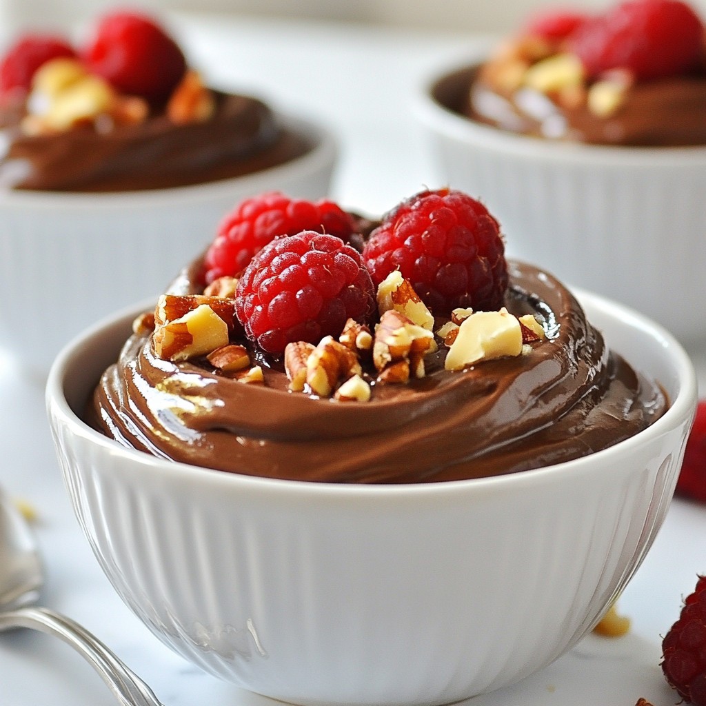 Avocado Chocolate Mousse Decadent and Simple Treat