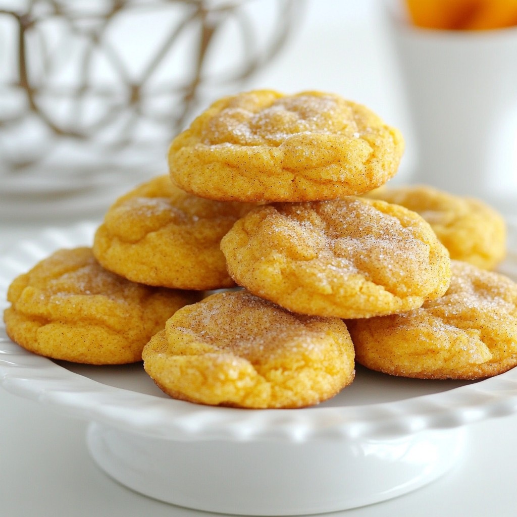 Pumpkin Spice Snickerdoodles Irresistible Fall Treat