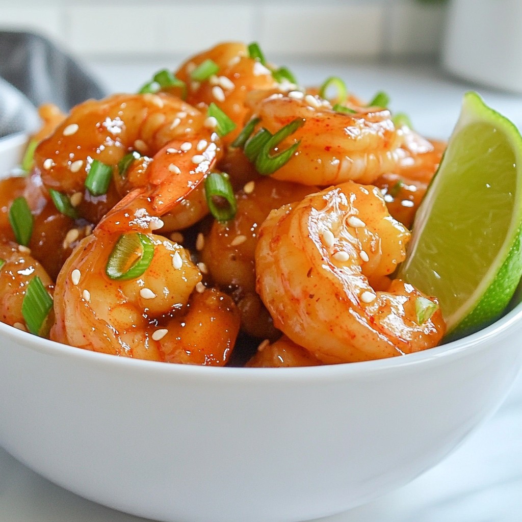 Spicy Honey Sriracha Shrimp Flavors That Dazzle