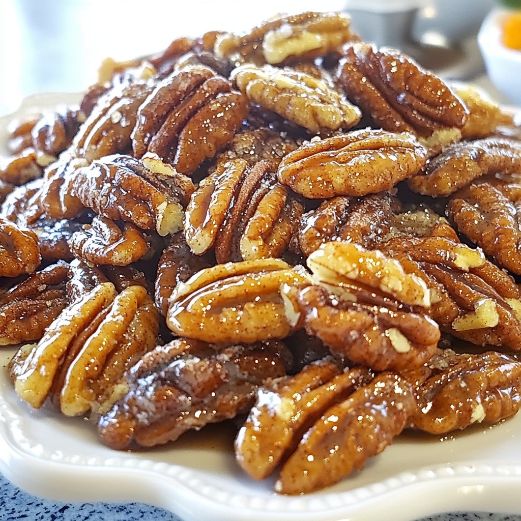 Spiced Maple Roasted Pecans Irresistible Flavor Treat