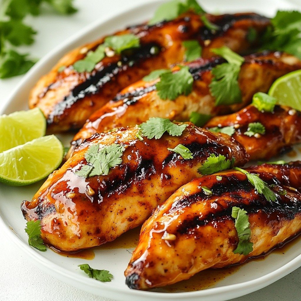 Sweet Chili Lime Grilled Chicken Flavorful Delight