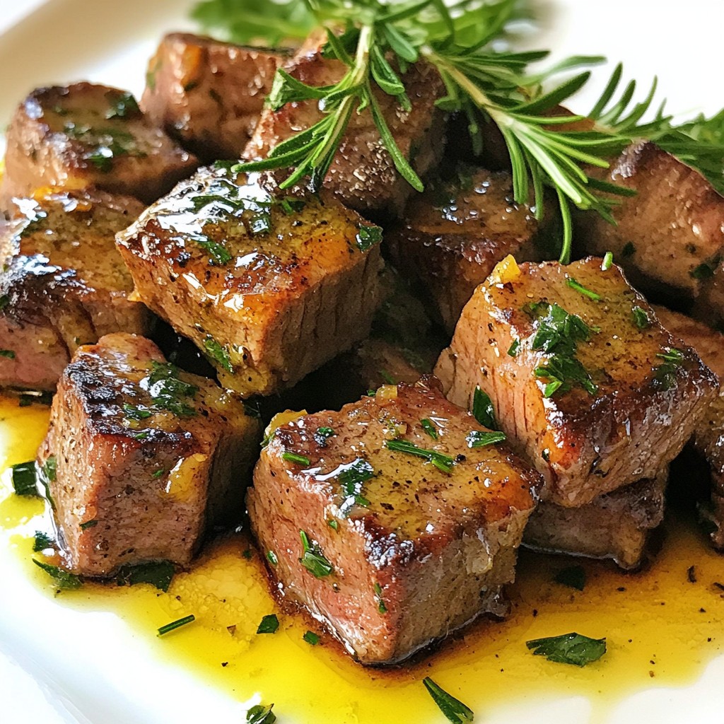 Garlic Butter Steak Bites Flavorful and Quick Recipe