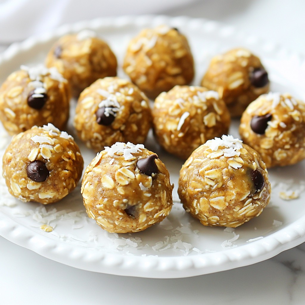 Peanut Butter Oatmeal Energy Bites Quick and Easy Recipe