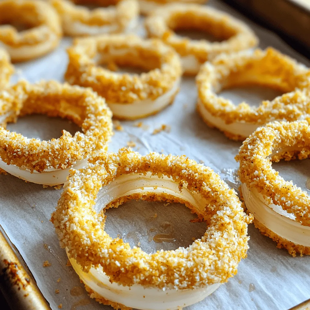 Crispy Baked Onion Rings Simple and Easy Recipe