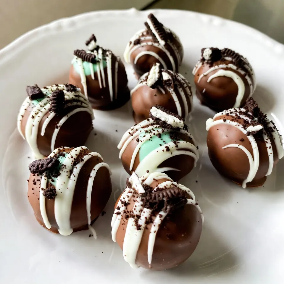 Mint Oreo Truffles Delightful Chocolatey Treat